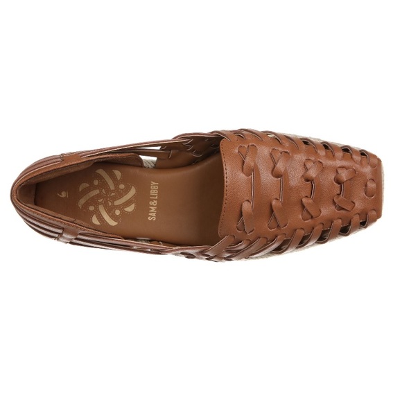 Sam & Libby Women's Asha Espadrille Sz:91/2 saddle - Picture 2 of 5